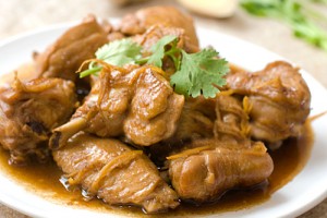 Gà kho gừng